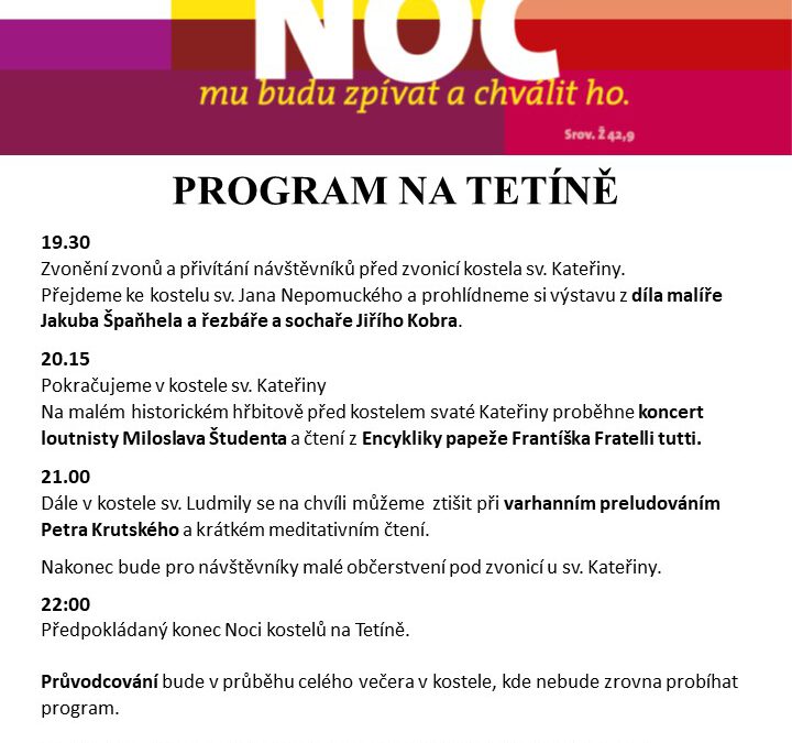 Noc kostelů