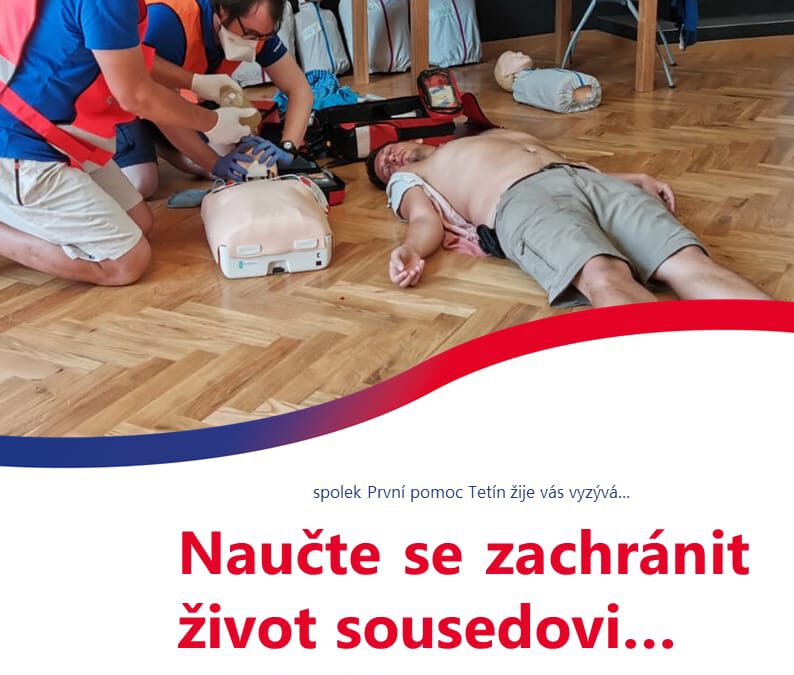 Naučte se zachránit život sousedovi…