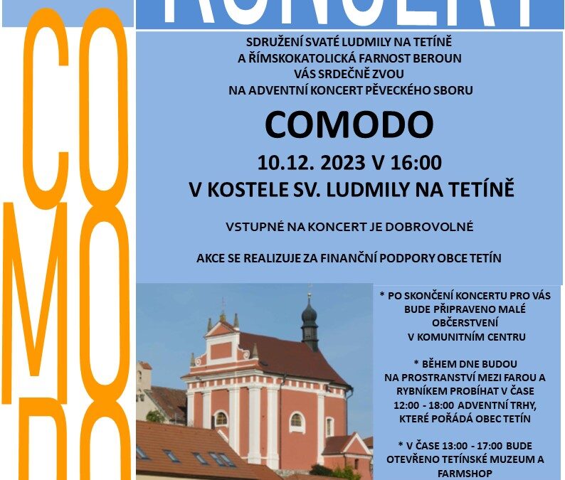 Adventní koncert – COMODO