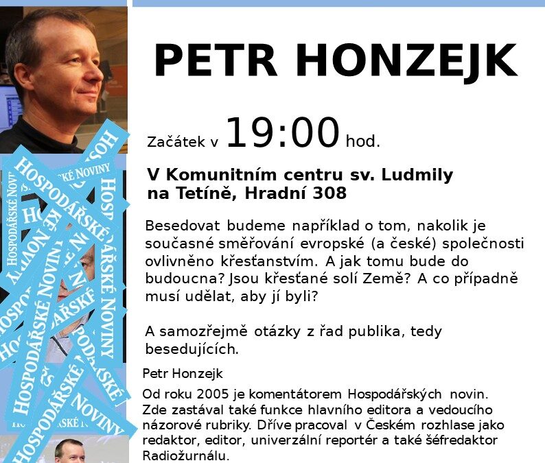 Beseda s Petrem Honzejkem