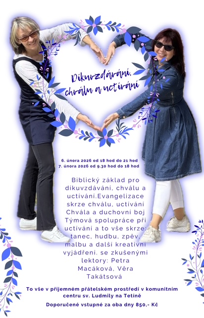 Díkůvzdání, chvála a uctívání